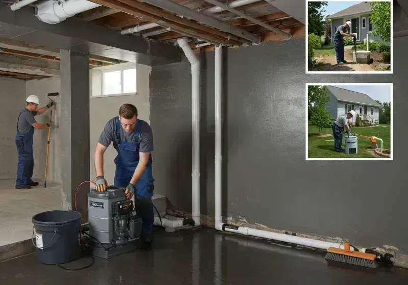 Basement Waterproofing and Flood Prevention process in Kane County, IL